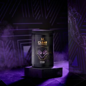 MyProtein  Clear Whey Protein – MARVEL - 20servings - Black Panther - Blue Raspberry